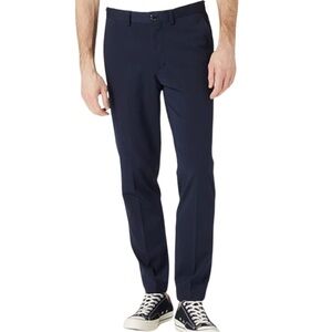 Selected Homme Slim Tapered Jim Flex Cuffed Navy Blue, Size 36R Business Casual